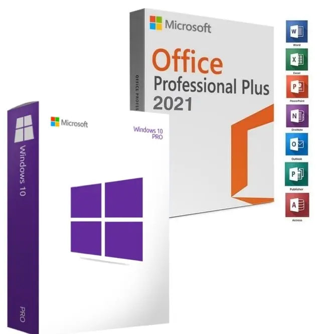 Licenças Windows 10 Pro + Microsoft Office 2021 Professional Plus - Envio Imediato Após a Compra - Shop Licenças