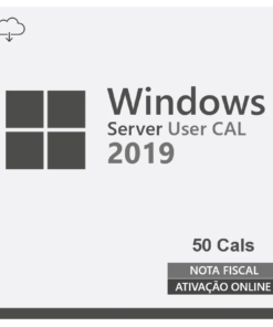 Cal de Acesso Remoto Windows Server 2019 - 50 Usuários 1 Cal de Acesso Remoto Windows Server 2019 - 50 Usuários - Imagem 1