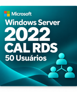 Cal de Acesso Remoto Windows Server 2022 – 50 Usuários 3 Cal de Acesso Remoto Windows Server 2022 – 50 Usuários - Imagem 1