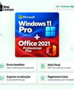 Licenças Windows 11 Pro + Microsoft Office 2021 Professional Plus - Envio Imediato Após a Compra - Imagem 2