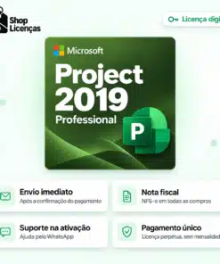 Licença Microsoft Project 2019 Professional - Envio Imediato Após a Compra - Imagem 2